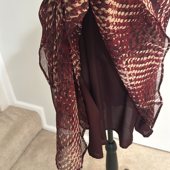 Converse One Star Burgundy Dress - Size Small - Picture 4 of 8